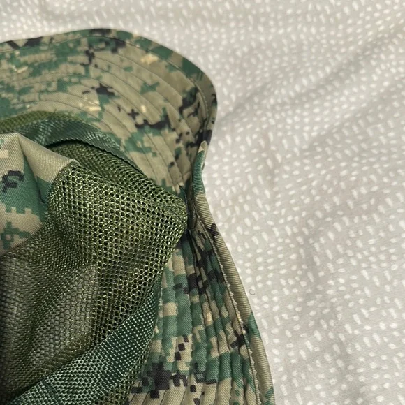 Men's Tan and Camouflage Bucket Hats - Picture 3 of 8